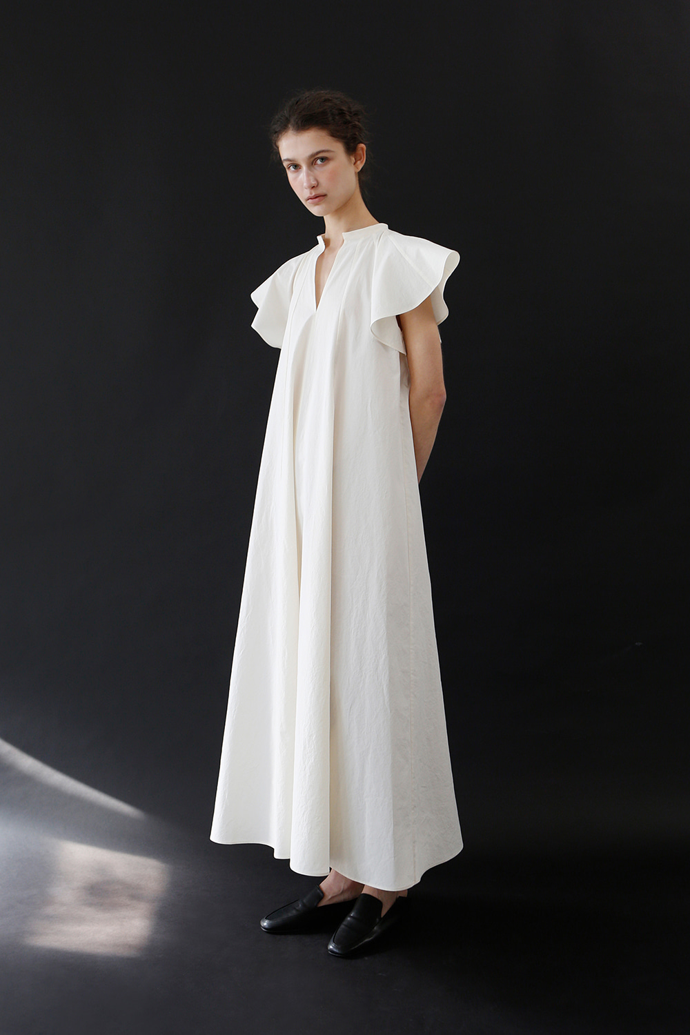 [2nd] Iris Cotton Dress (cream)